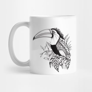 Toucan Wild Animal Nature Illustration Art Tattoo Mug